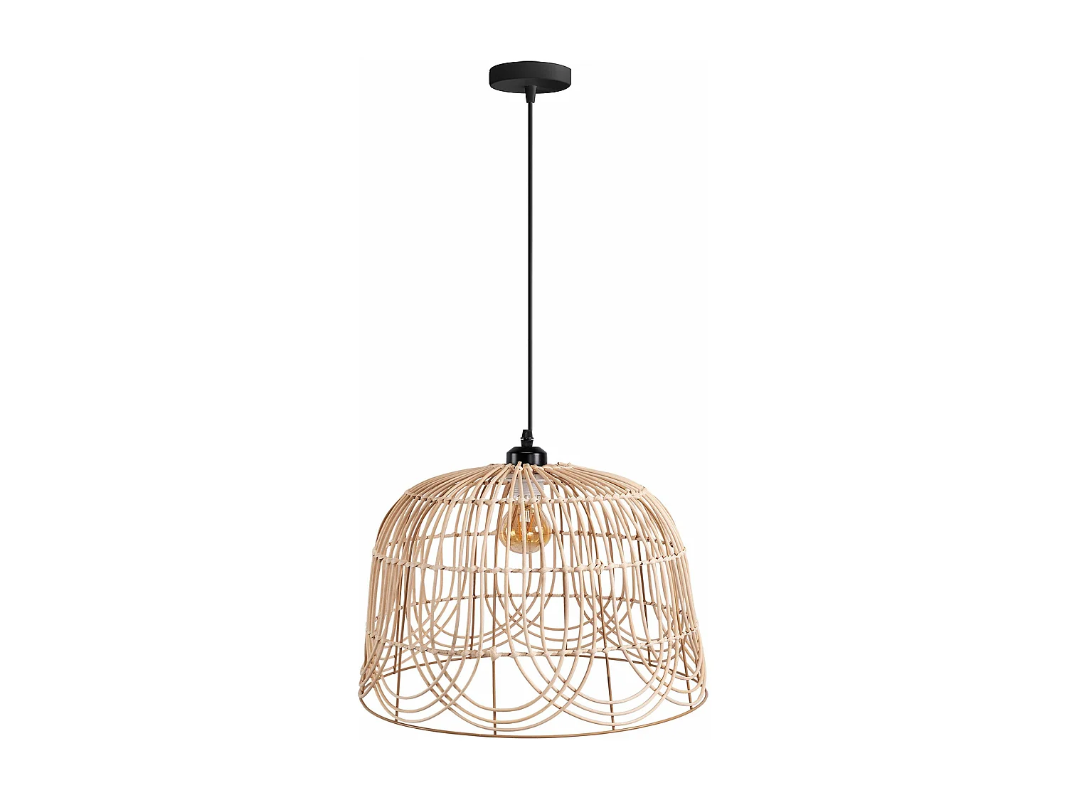 Lampe Suspendue Toolight App1351-1Cp 35Cm Beige