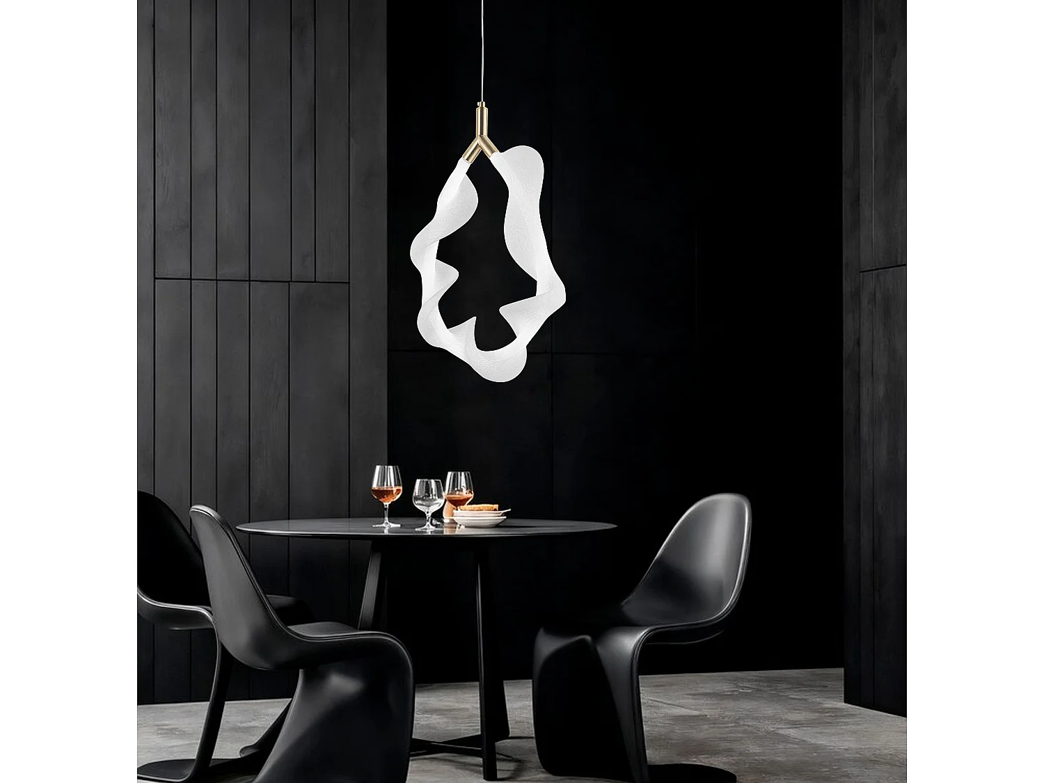 Hanglamp Toolight Led G013-1Cp White Gold