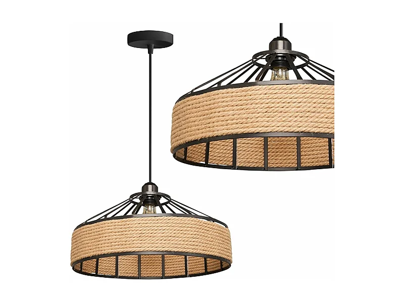 Hängelampe Toolight App1317-1Cp Boho Beige