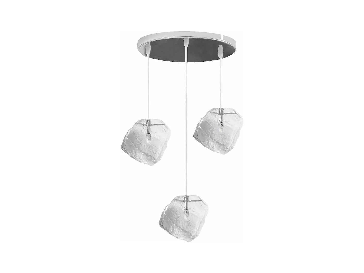 Lampe Suspendue Toolight App320-3Cp Grey