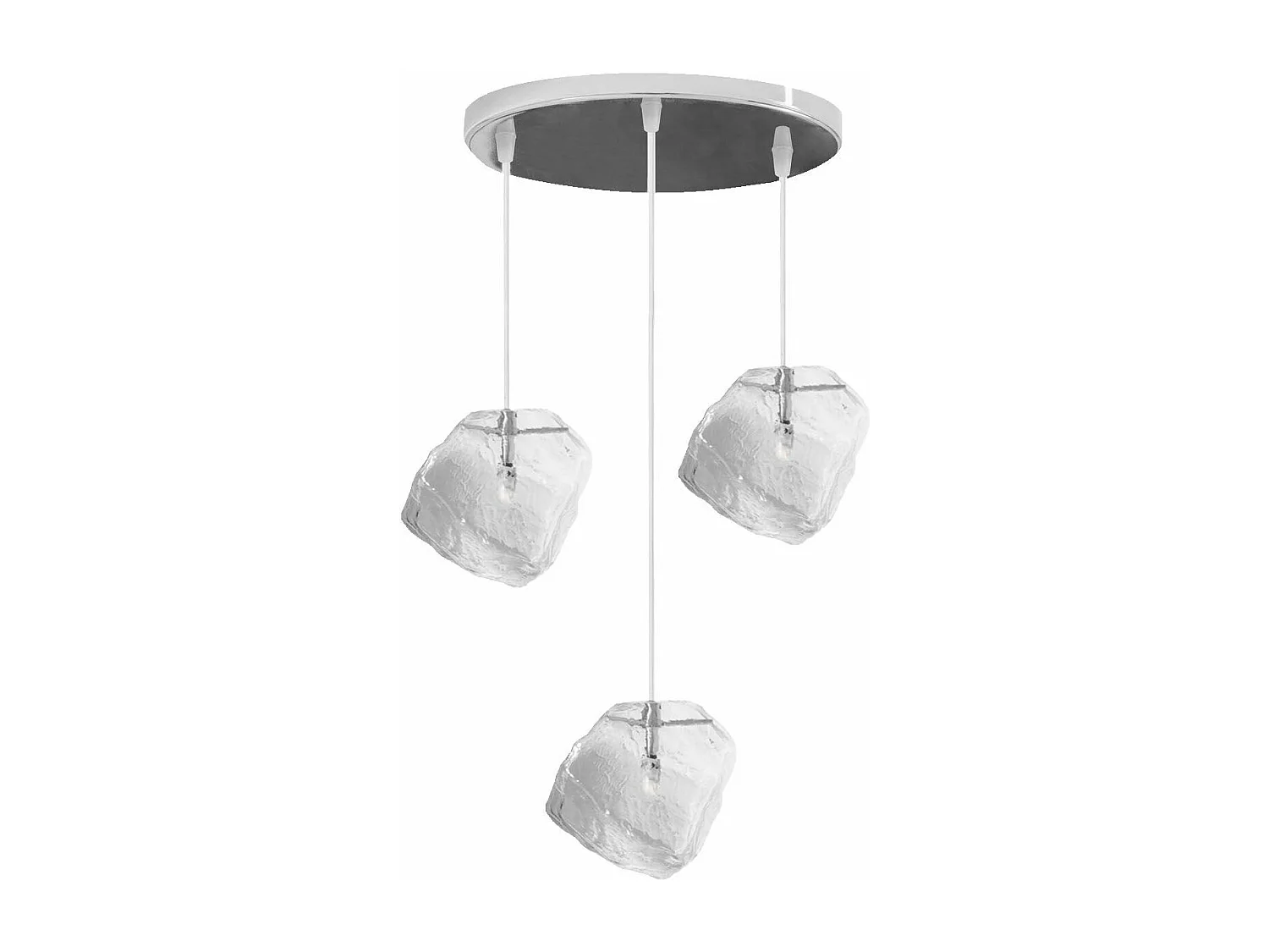 Lampe Suspendue Toolight App320-3Cp Grey