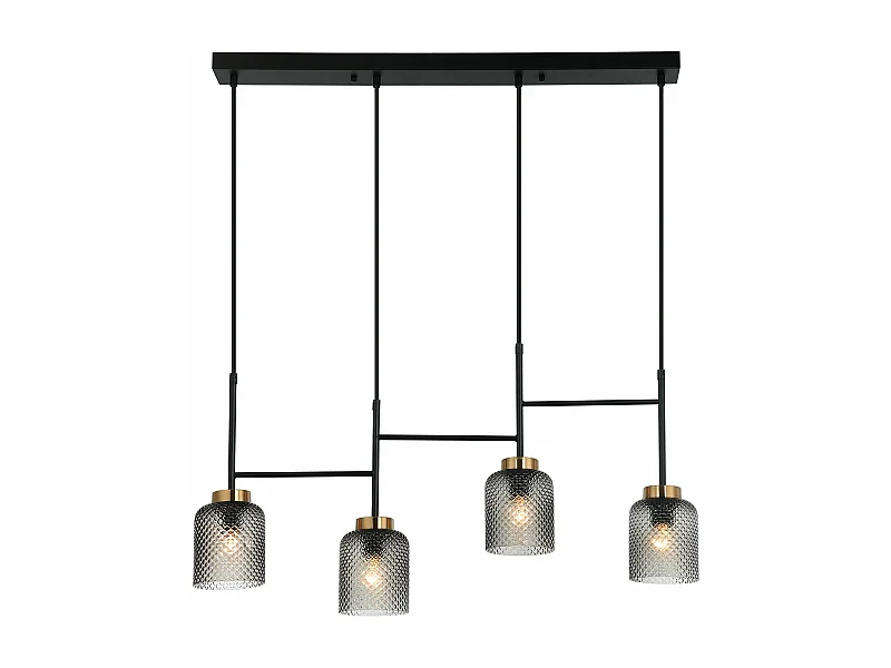 Lampe Suspendue Toolight App1266-4Cp Black