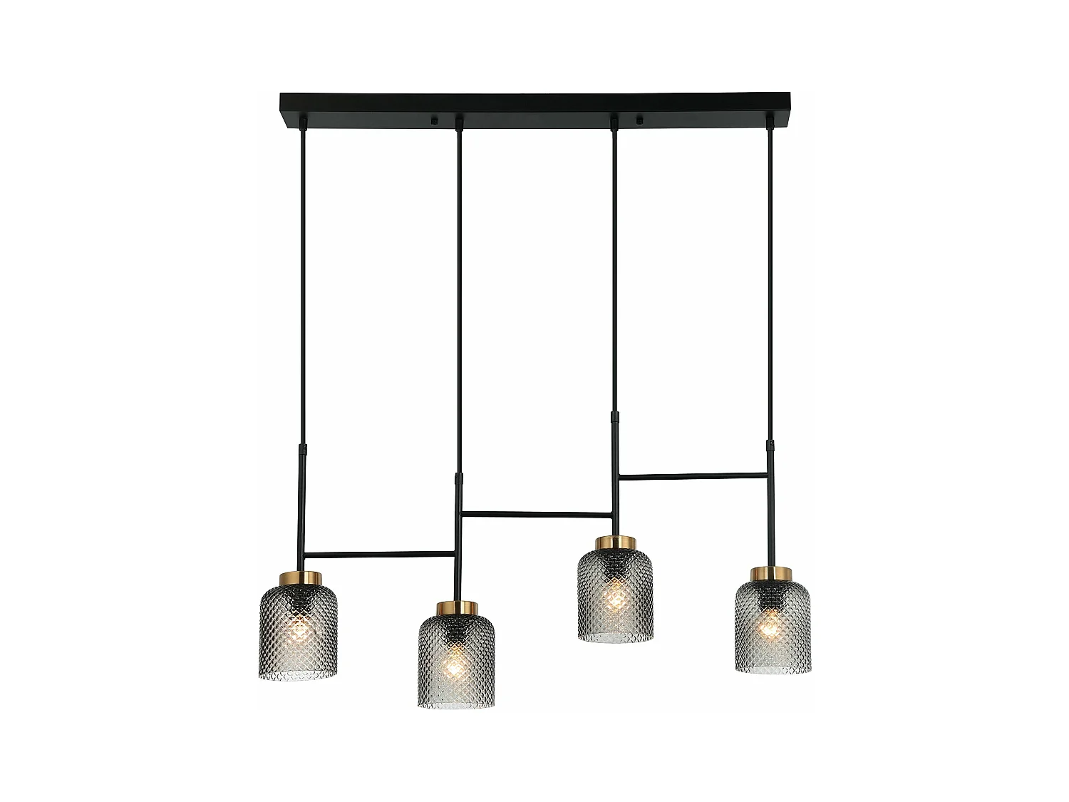 Lampe Suspendue Toolight App1266-4Cp Black