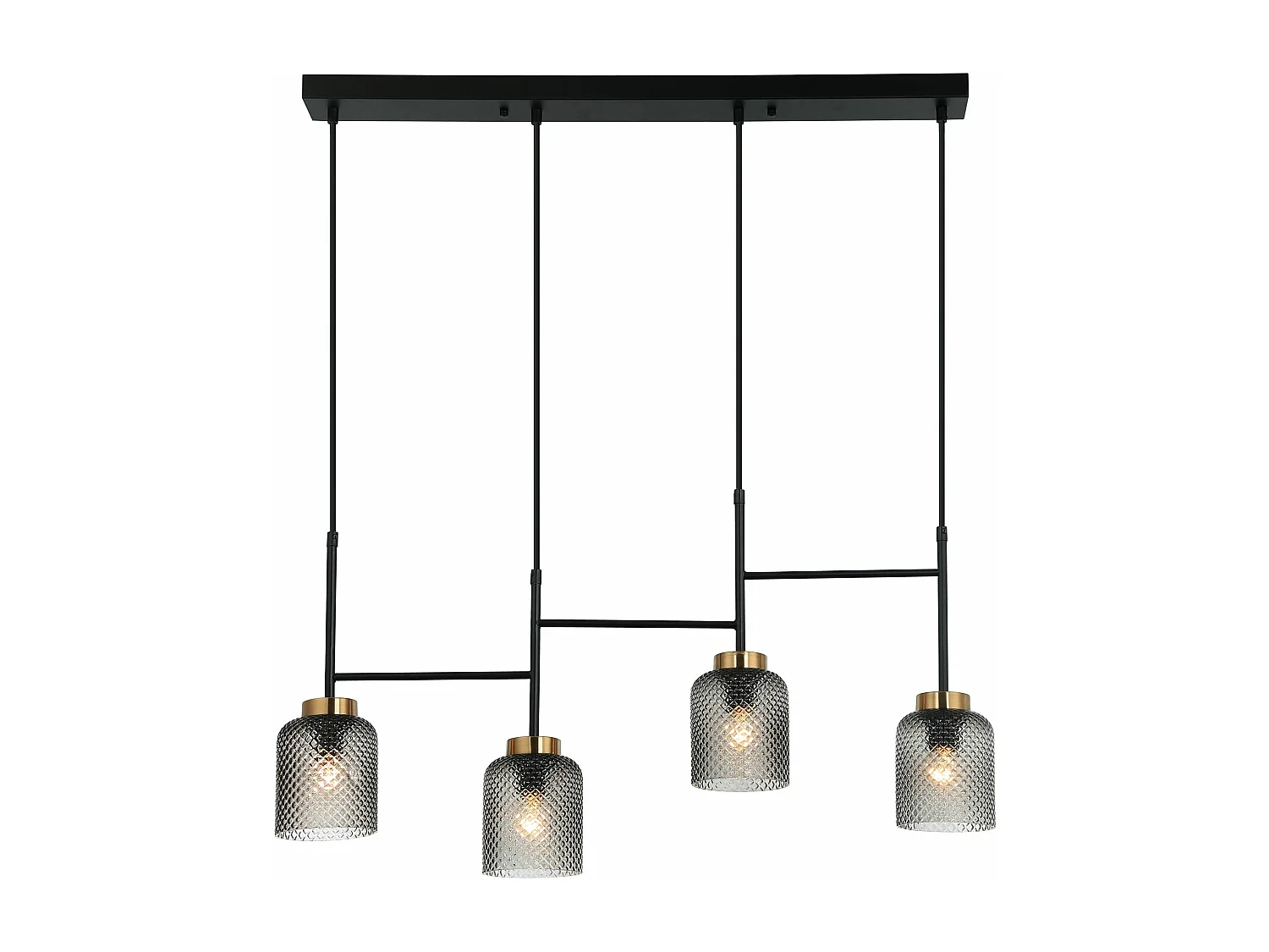 Lampe Suspendue Toolight App1266-4Cp Black