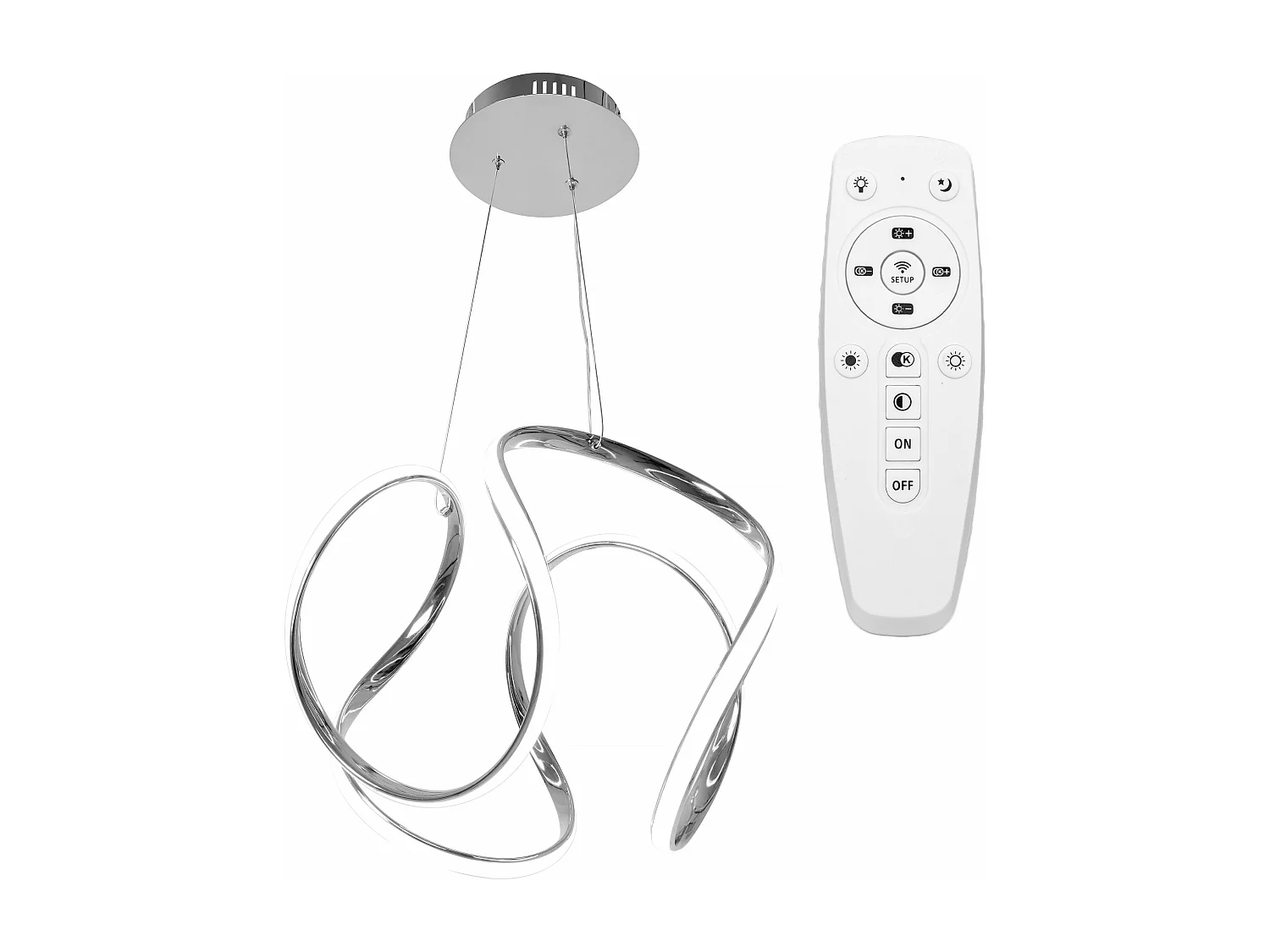 Lampe Suspendue Toolight App385-Cp Chrome