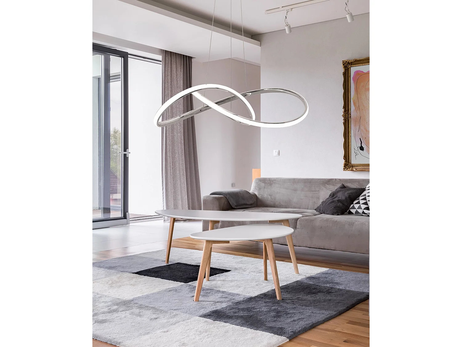 Lampe Suspendue Toolight App393-Cp Chrome