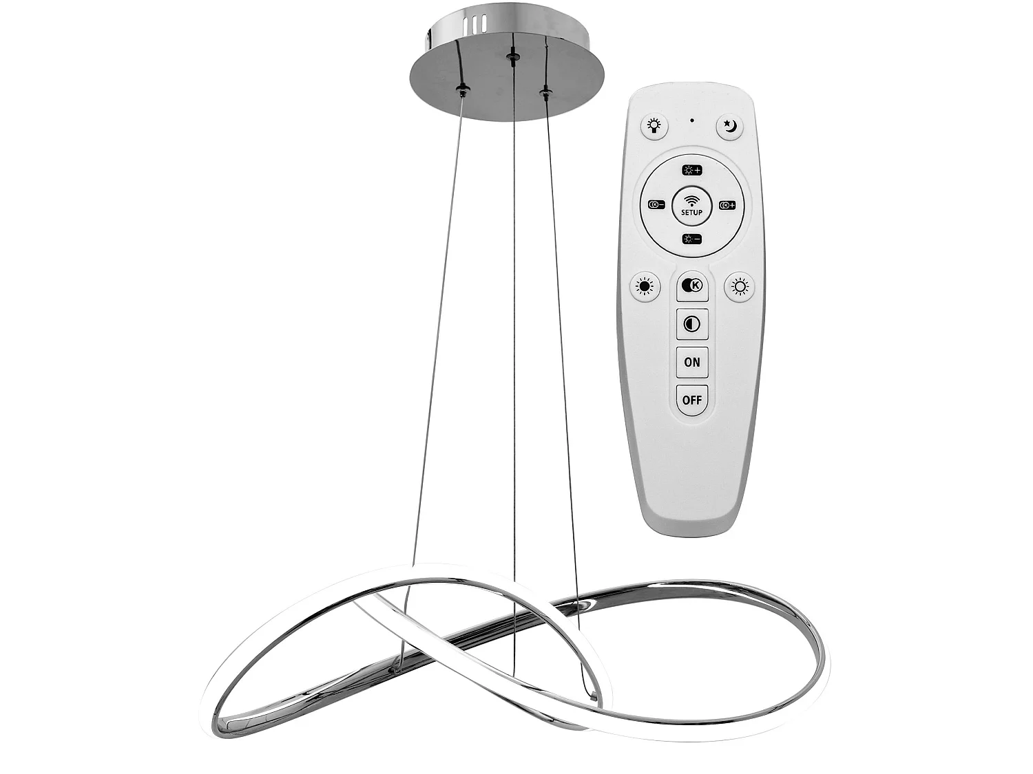 Lampe Suspendue Toolight App393-Cp Chrome