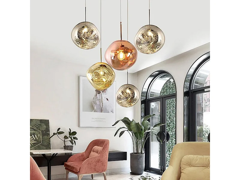 Lampe Suspendue Toolight App331-1Cp Gold