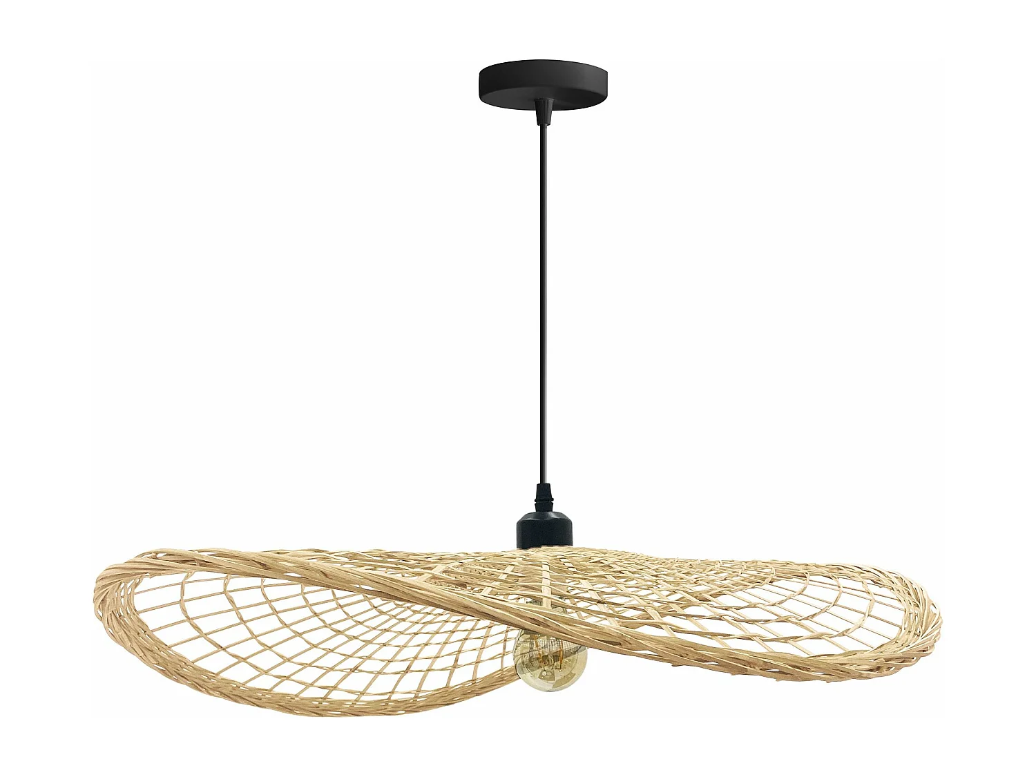 Lampe Suspendue Toolight App1541-1Cp Boho Brown