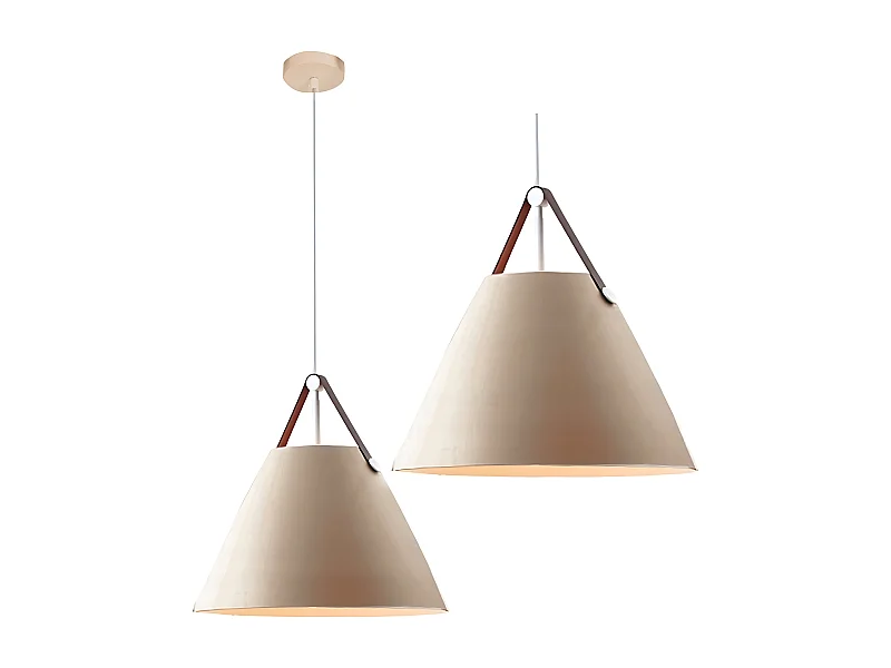 Lampe Suspendue Toolight App159-1Cp Buffo Beige