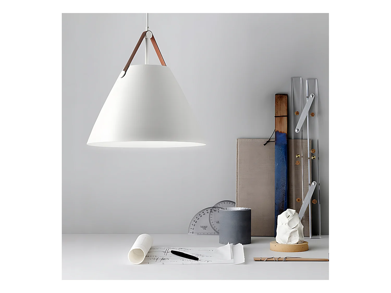 Lampe Suspendue Toolight App159-1Cp Buffo Beige