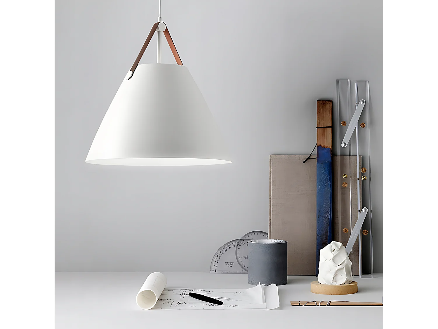 Lampe Suspendue Toolight App159-1Cp Buffo Beige