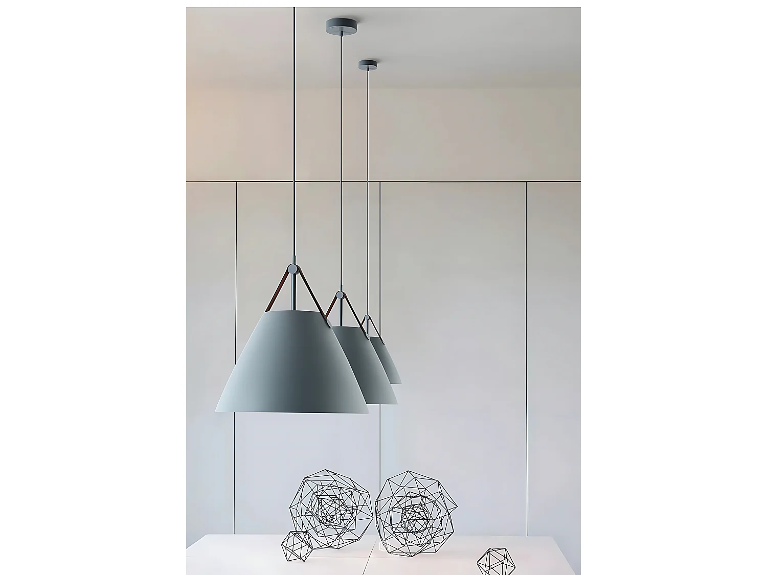 Lampe Suspendue Toolight App159-1Cp Buffo Beige