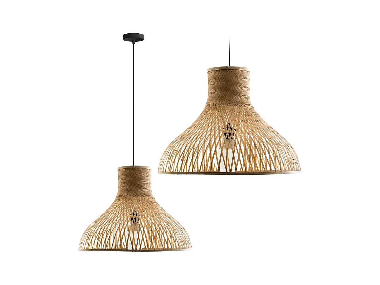 Lampe Suspendue Toolight App1277-1Cp Beige