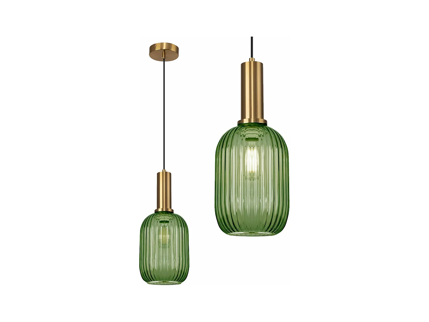 Lampe Suspendue Toolight App459-1Cp Green