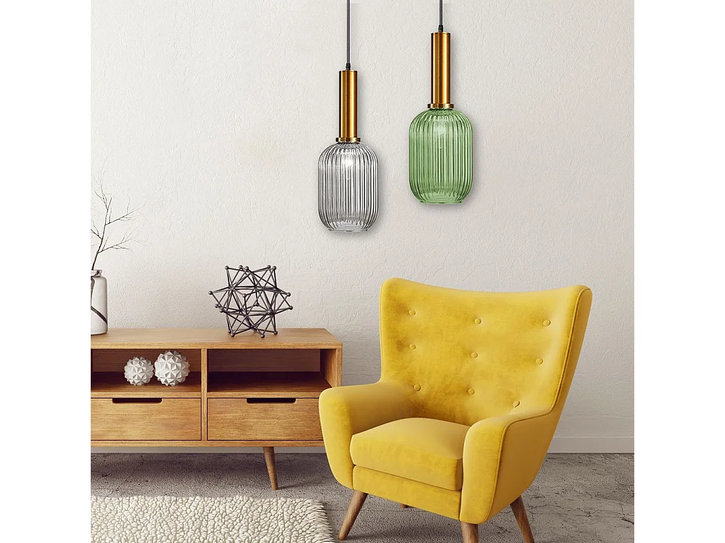 Lampe Suspendue Toolight App459-1Cp Green