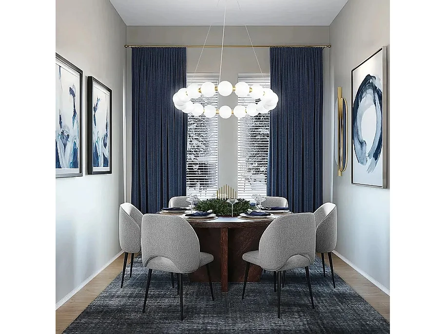 Hanglamp Toolight Led G025-Cp Goud 58X58X90Cm