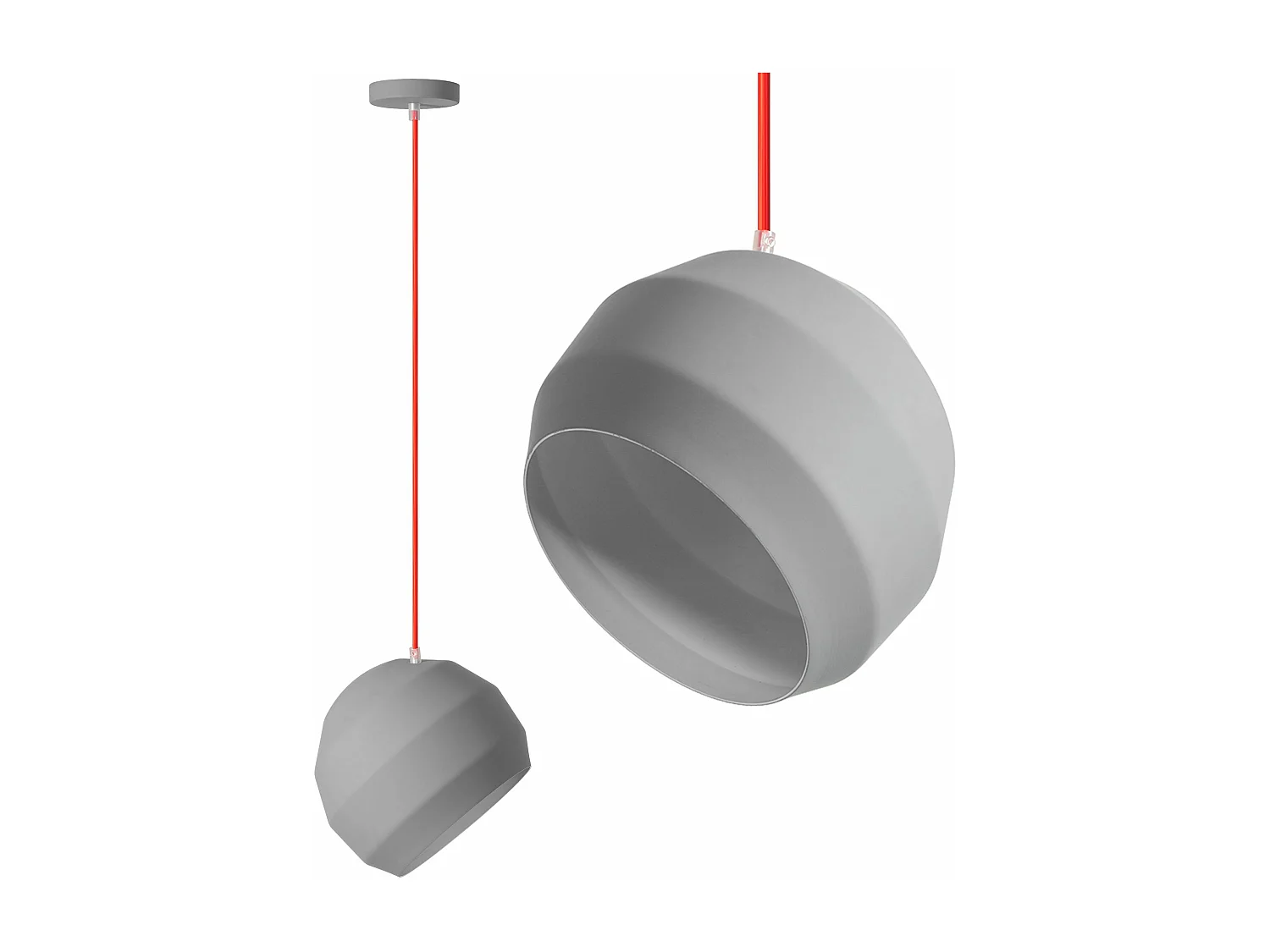 Lampe Suspendue Toolight App382-1Cp Grey