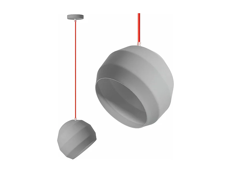 Candeeiro Suspenso Toolight App382-1Cp Grey