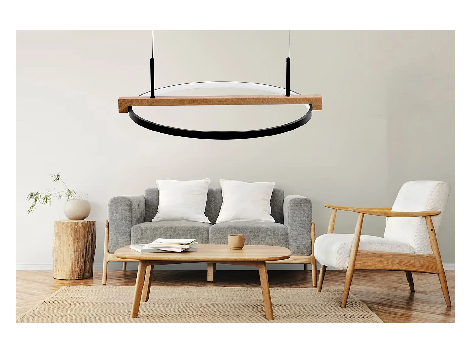 Lampe Suspendue Toolight Led App1530-Cp Black