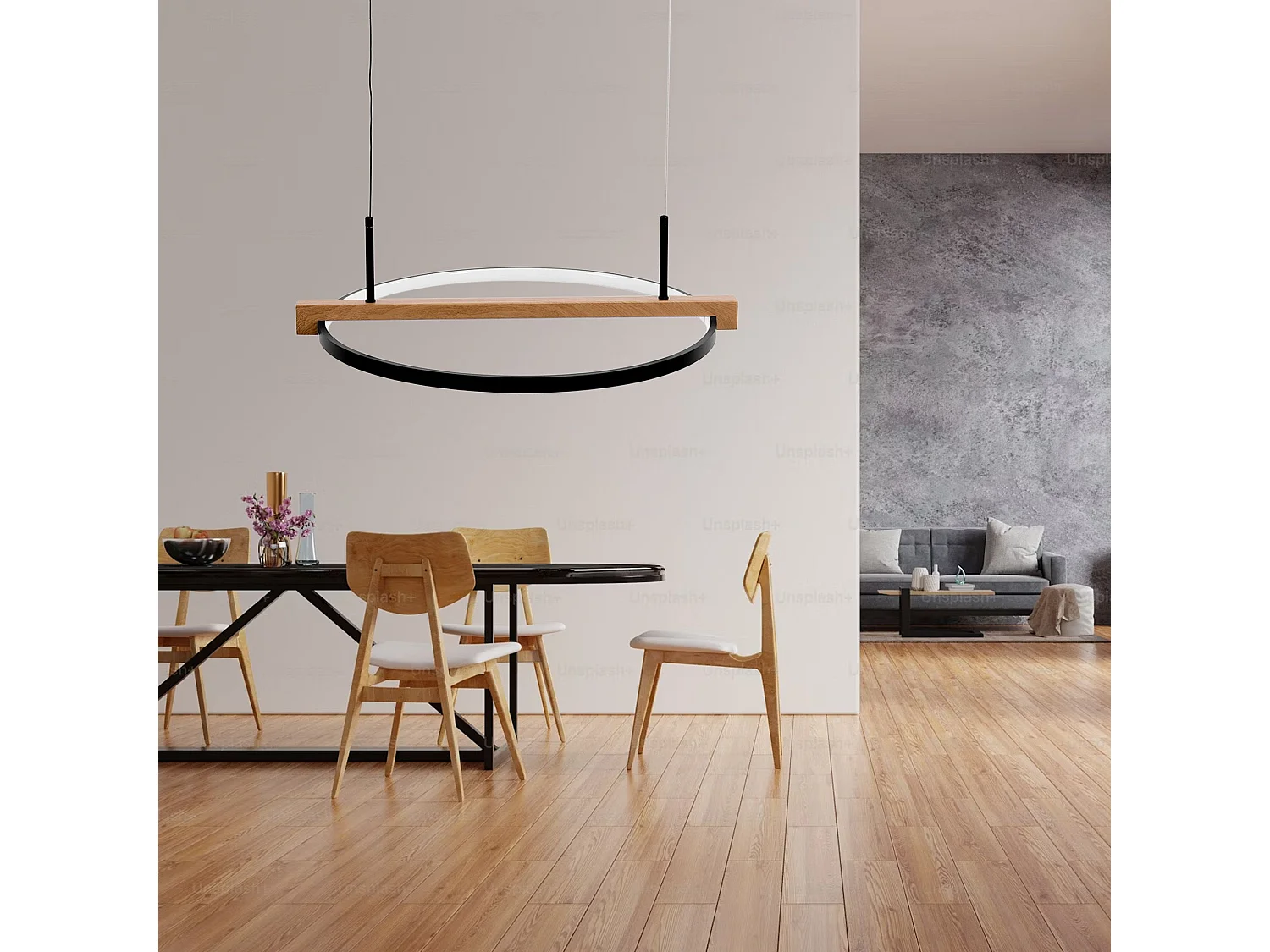 Lampe Suspendue Toolight Led App1530-Cp Black