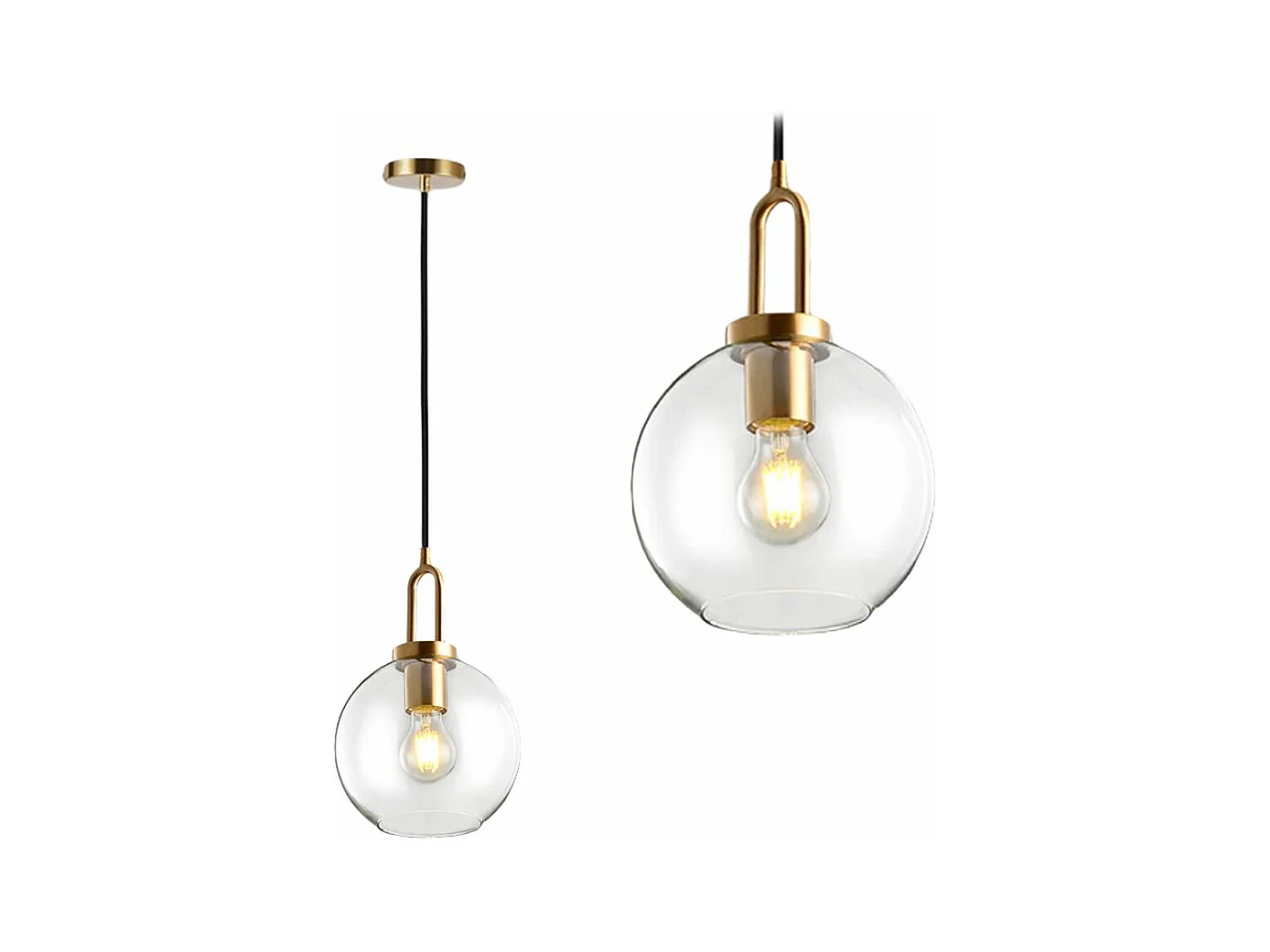 Lampe Suspendue Toolight App629-1Cp Gold