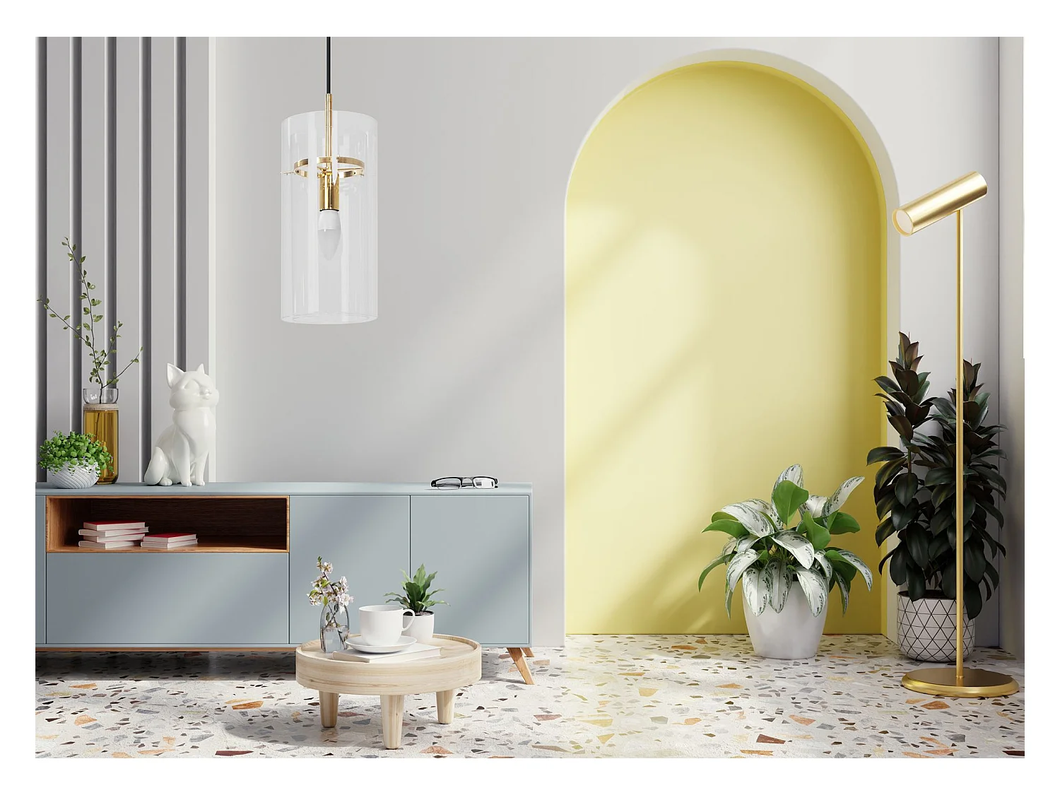 Hanglamp Toolight App1212-1Cp Gold