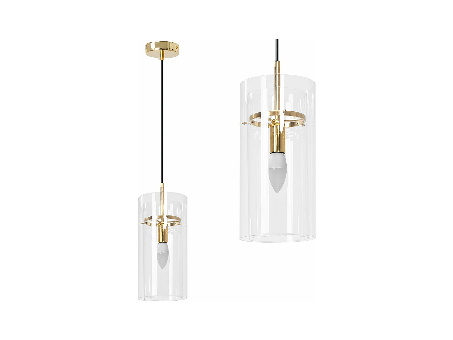 Lampe Suspendue Toolight App1212-1Cp Gold