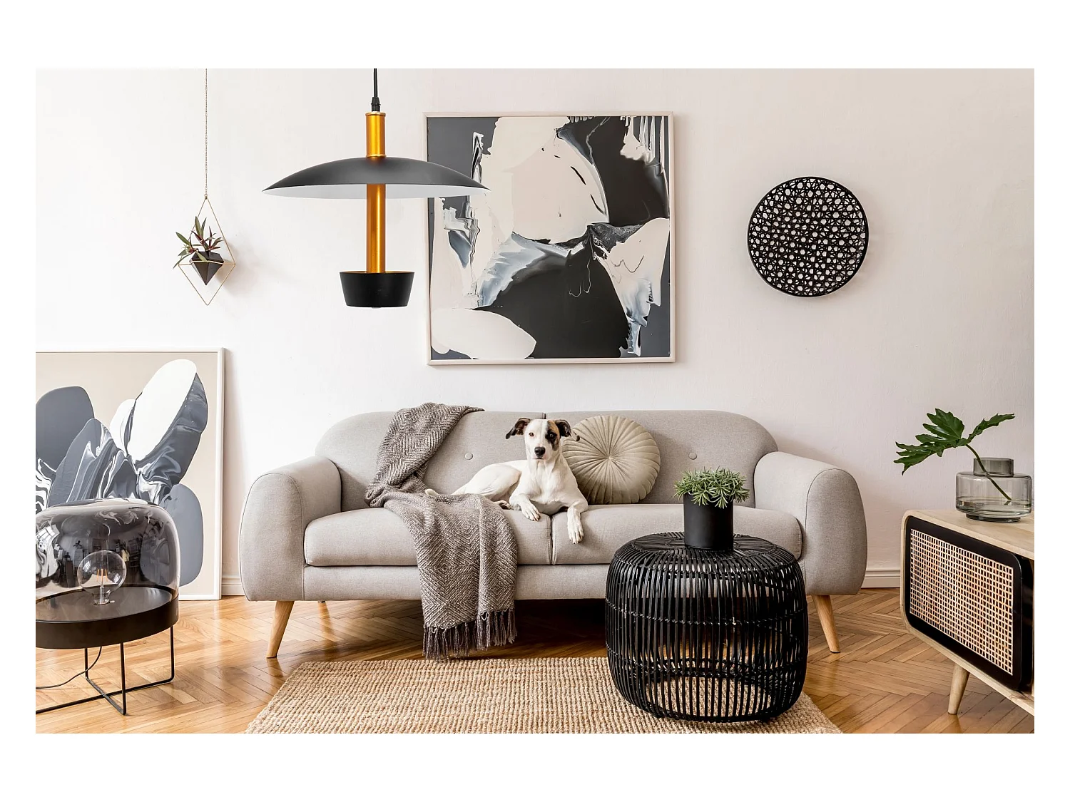 Lampe Suspendue Toolight App914-1Cp Black