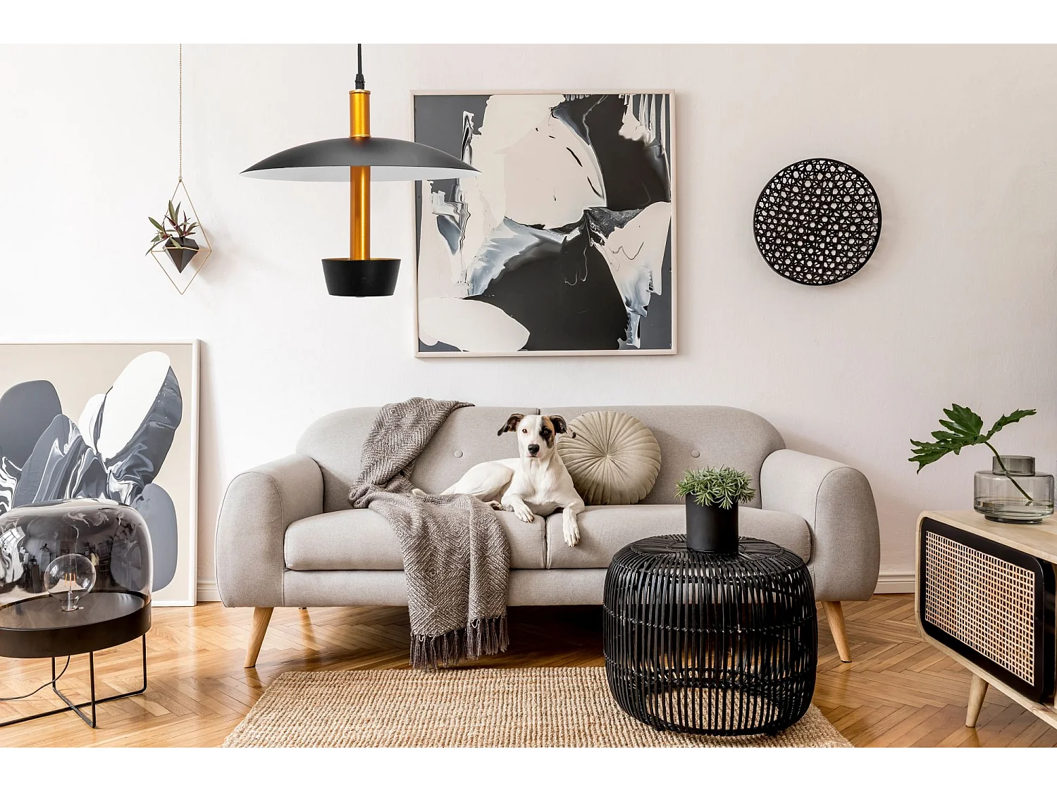 Lampe Suspendue Toolight App914-1Cp Black