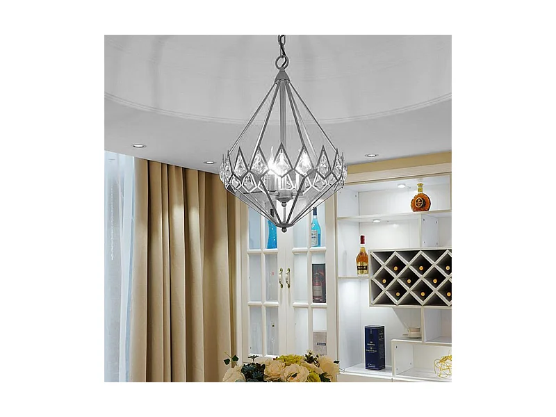 Lampe Suspendue Toolight App767-3Cp Grey