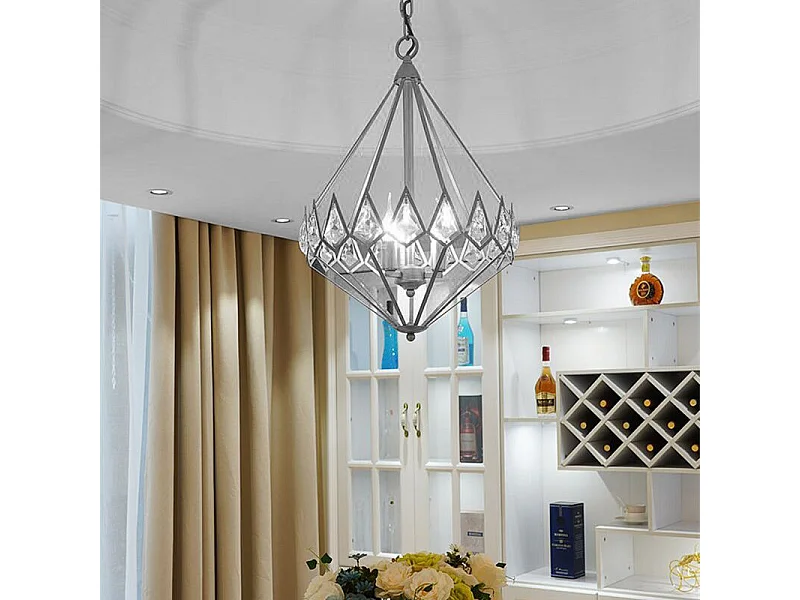 Lampe Suspendue Toolight App767-3Cp Grey