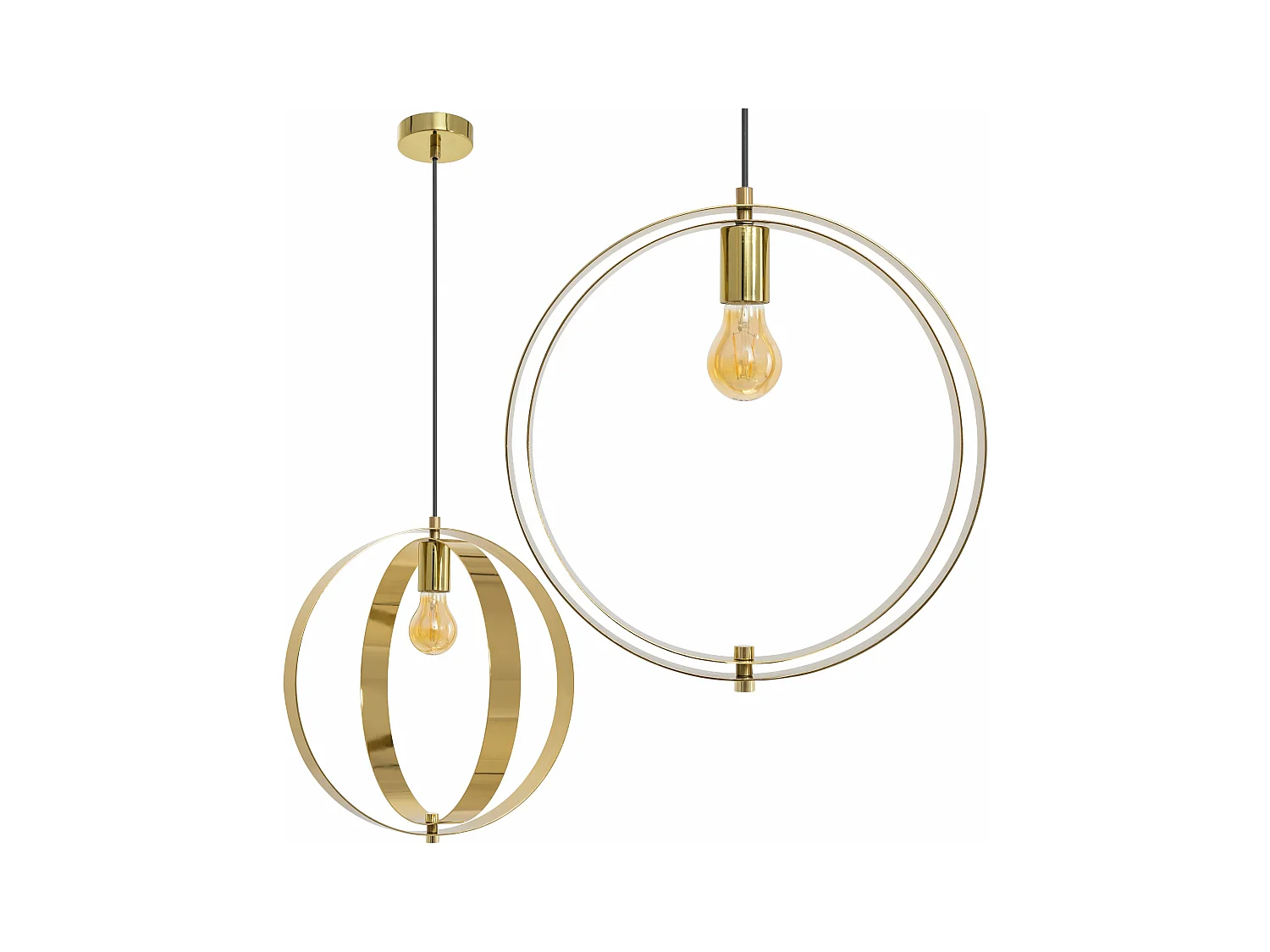 Lampe Suspendue Toolight App961-1Cp Gold