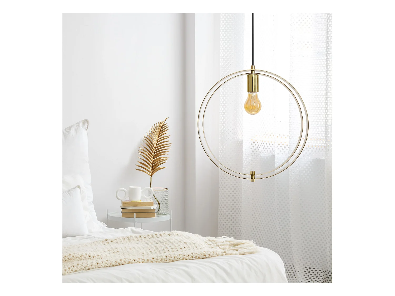 Lampe Suspendue Toolight App961-1Cp Gold