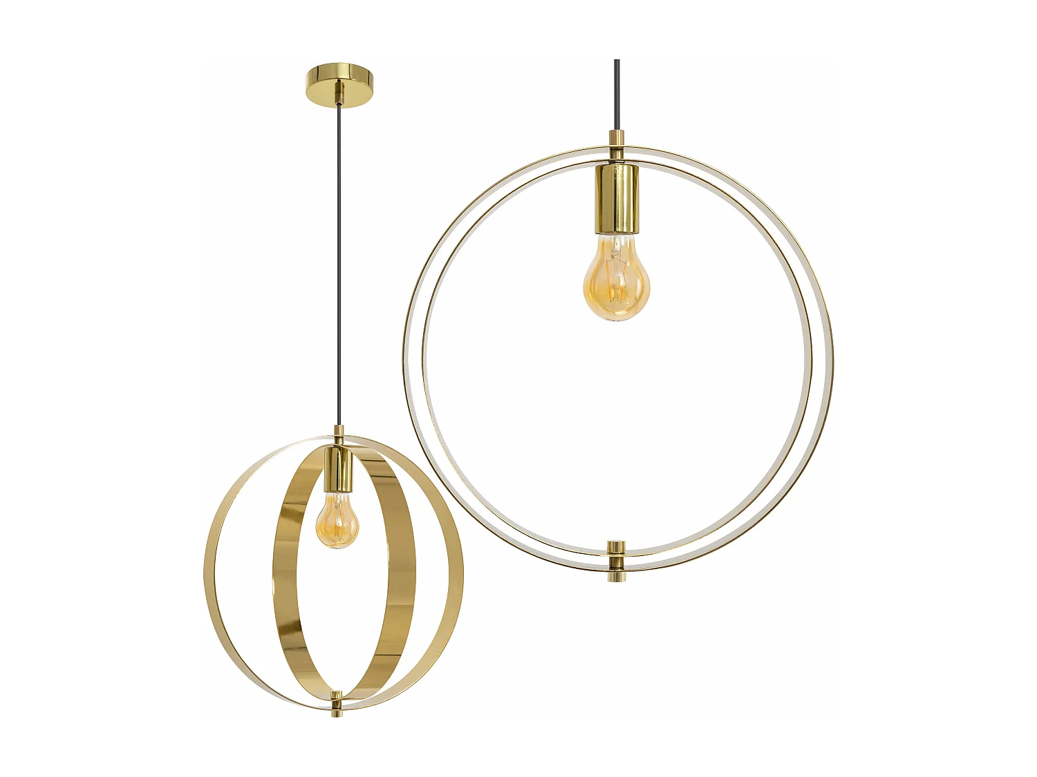 Lampe Suspendue Toolight App961-1Cp Gold