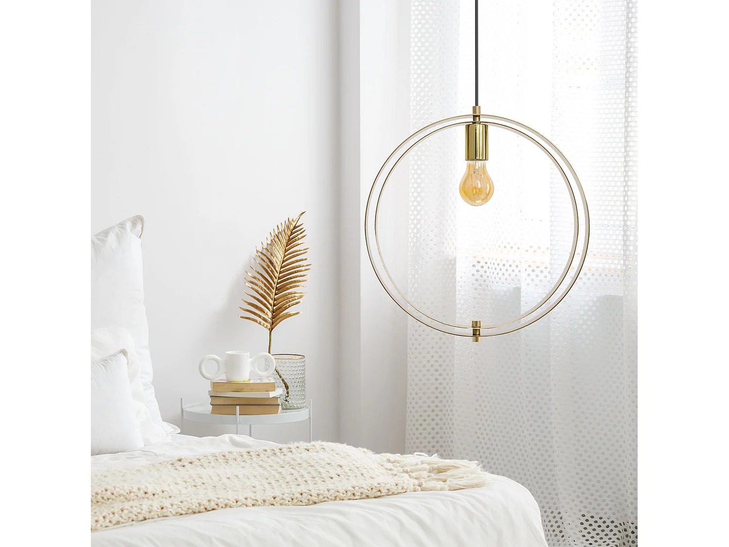 Lampe Suspendue Toolight App961-1Cp Gold