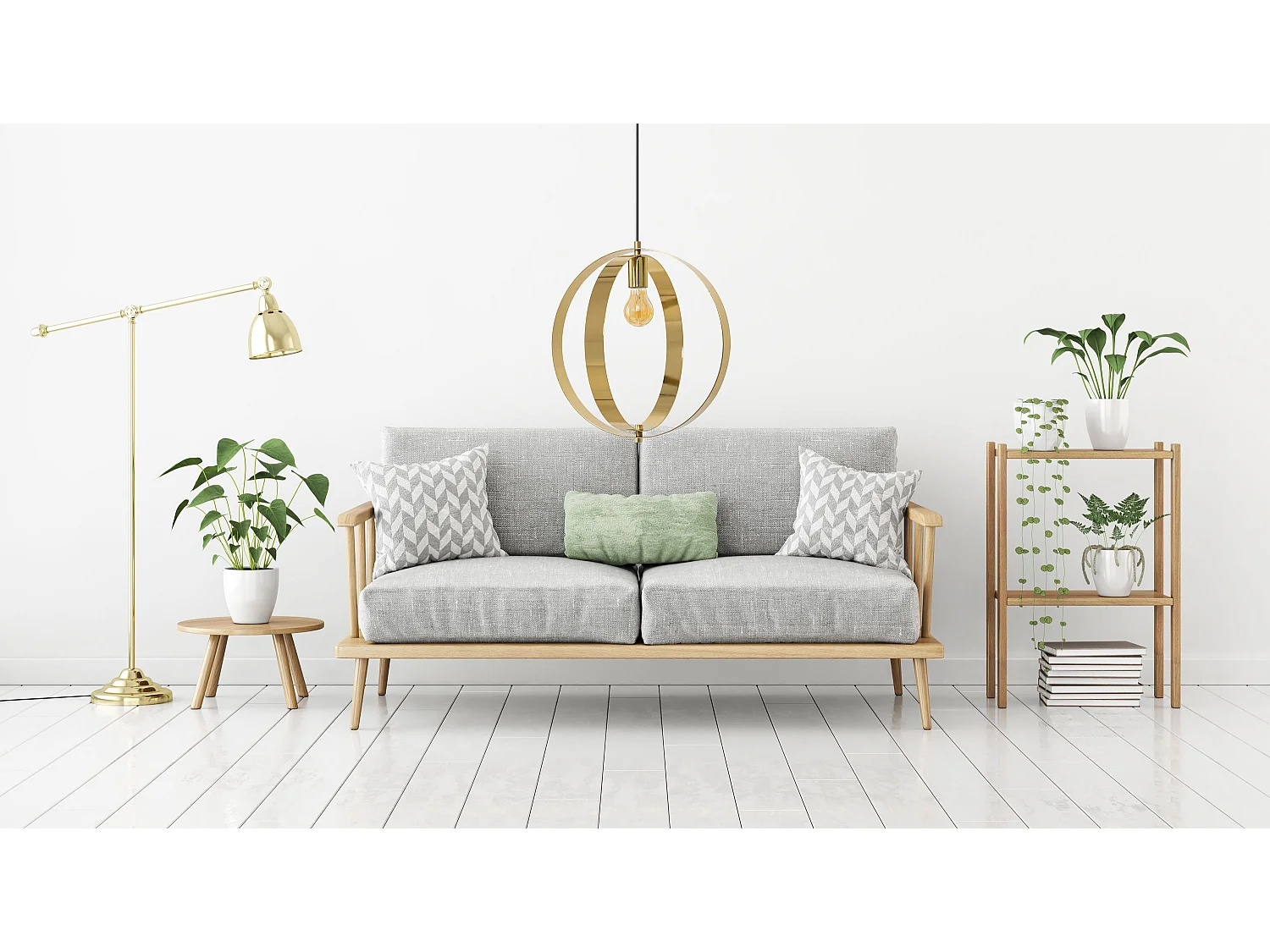 Lampe Suspendue Toolight App961-1Cp Gold