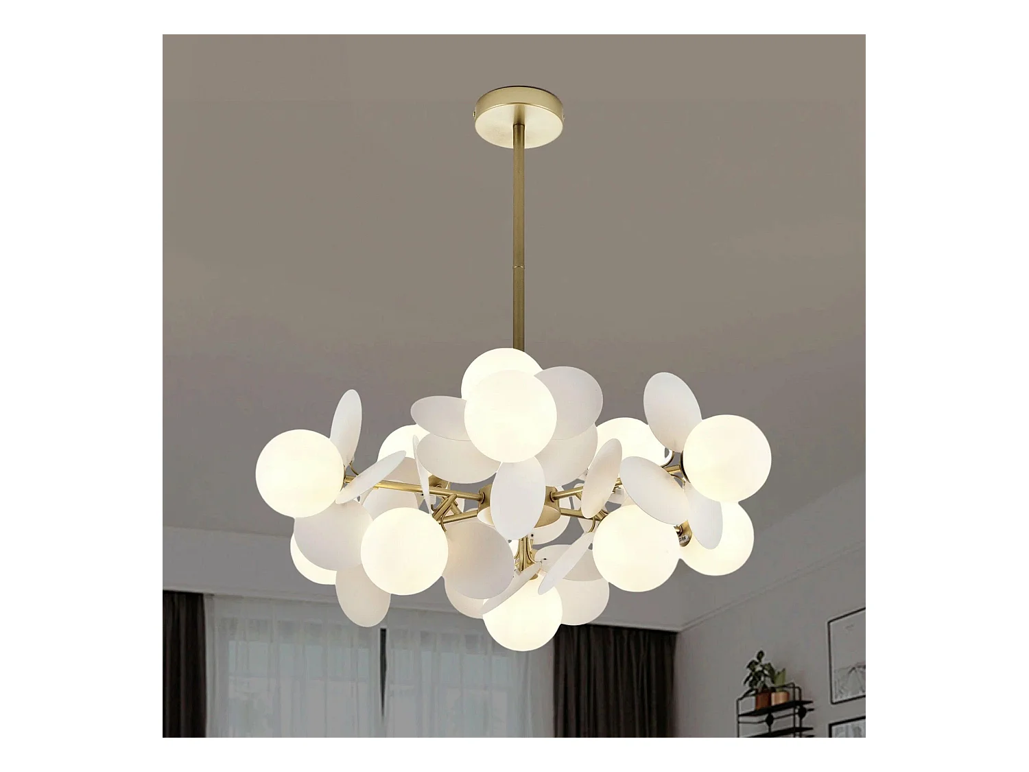 Lampe Suspendue Toolight App1565-12 Gold