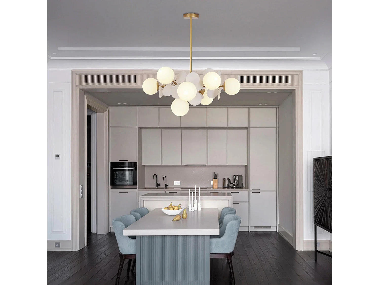 Hängelampe Toolight App1565-12 Gold