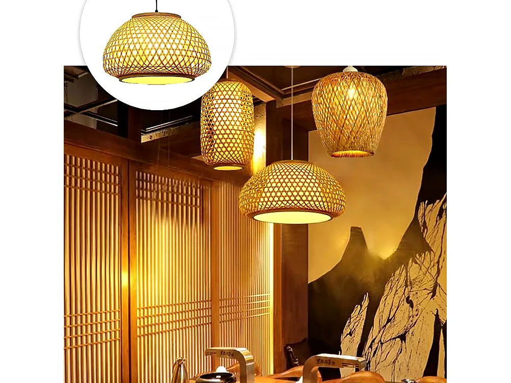 Hängelampe Toolight App1649-1Cp Boho 48Cm Beige