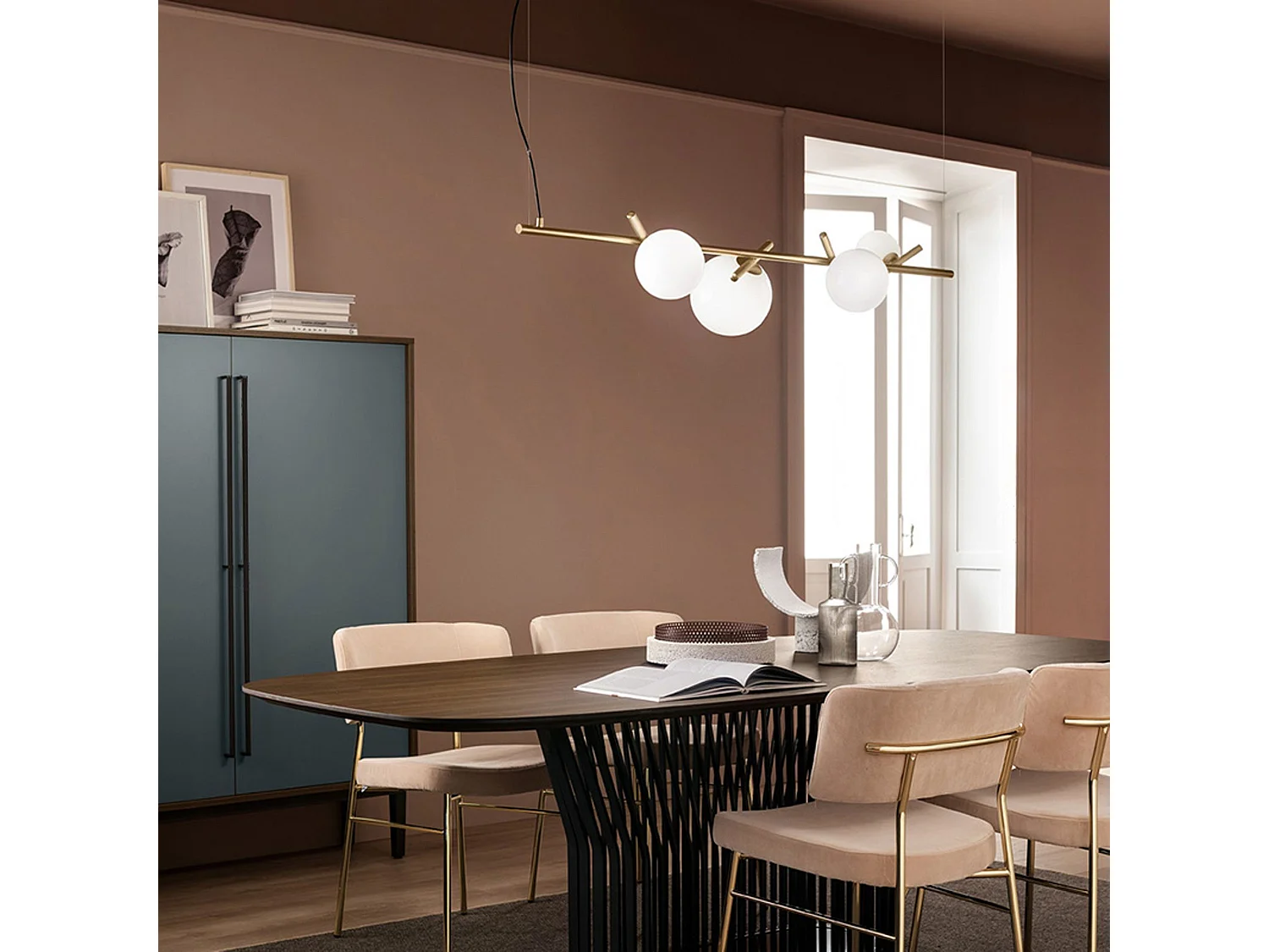 Hanglamp Toolight App1665-4Cp Gold