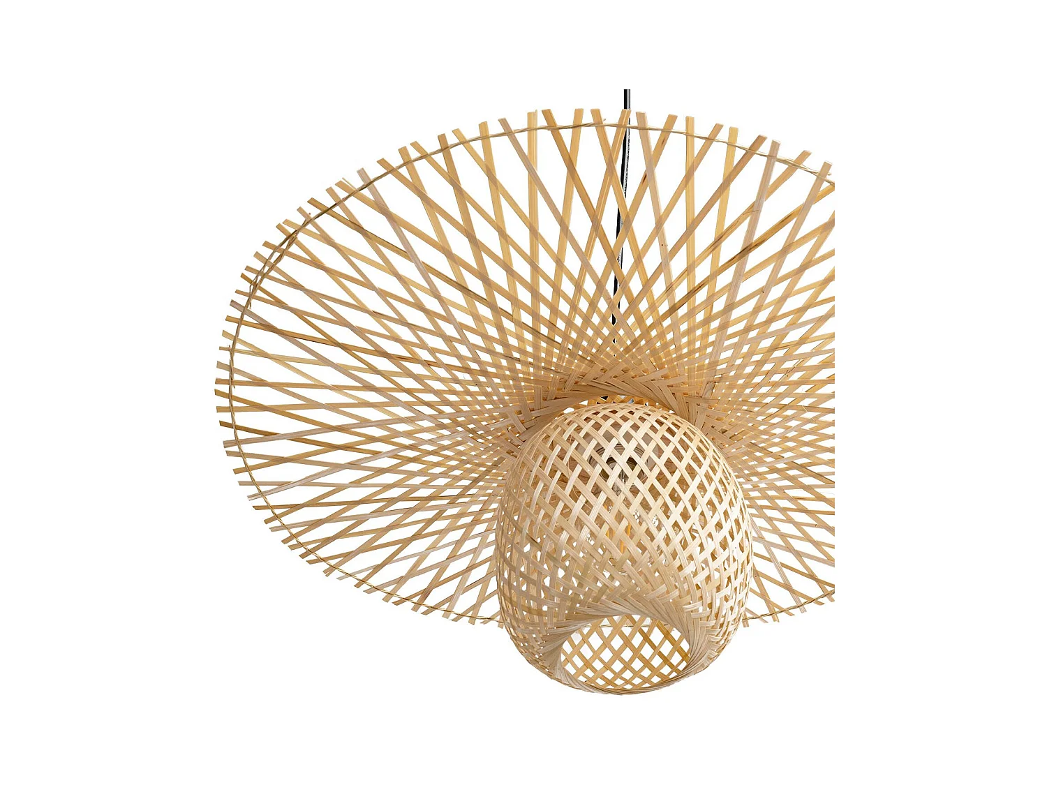 Lampe Suspendue Toolight App881-1Cp Natural Black