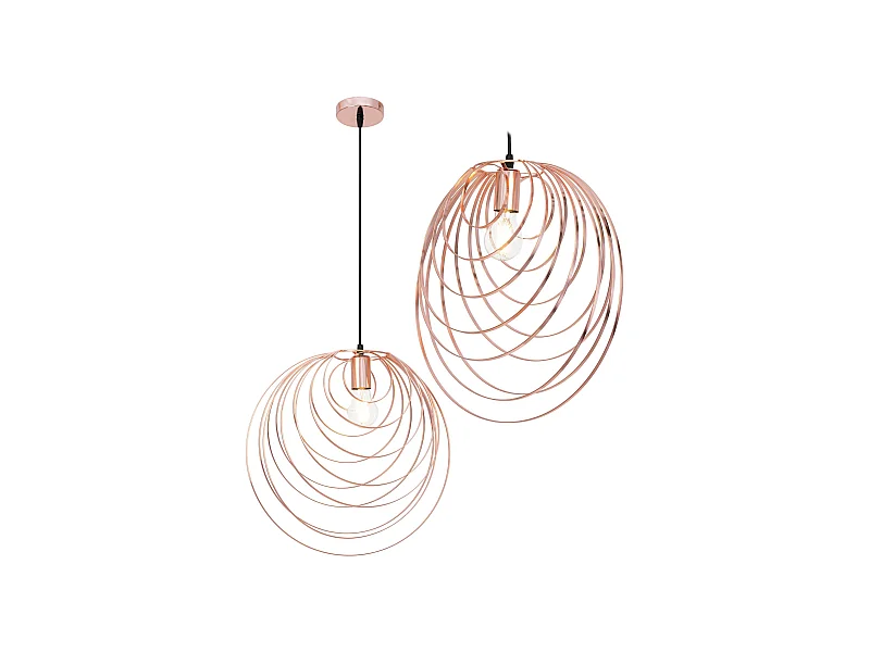 Hängelampe Toolight App427-1Cp Rose Gold