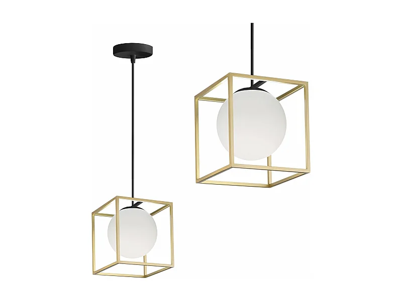 Lampe Suspendue Toolight App1165-1Cp Gold White