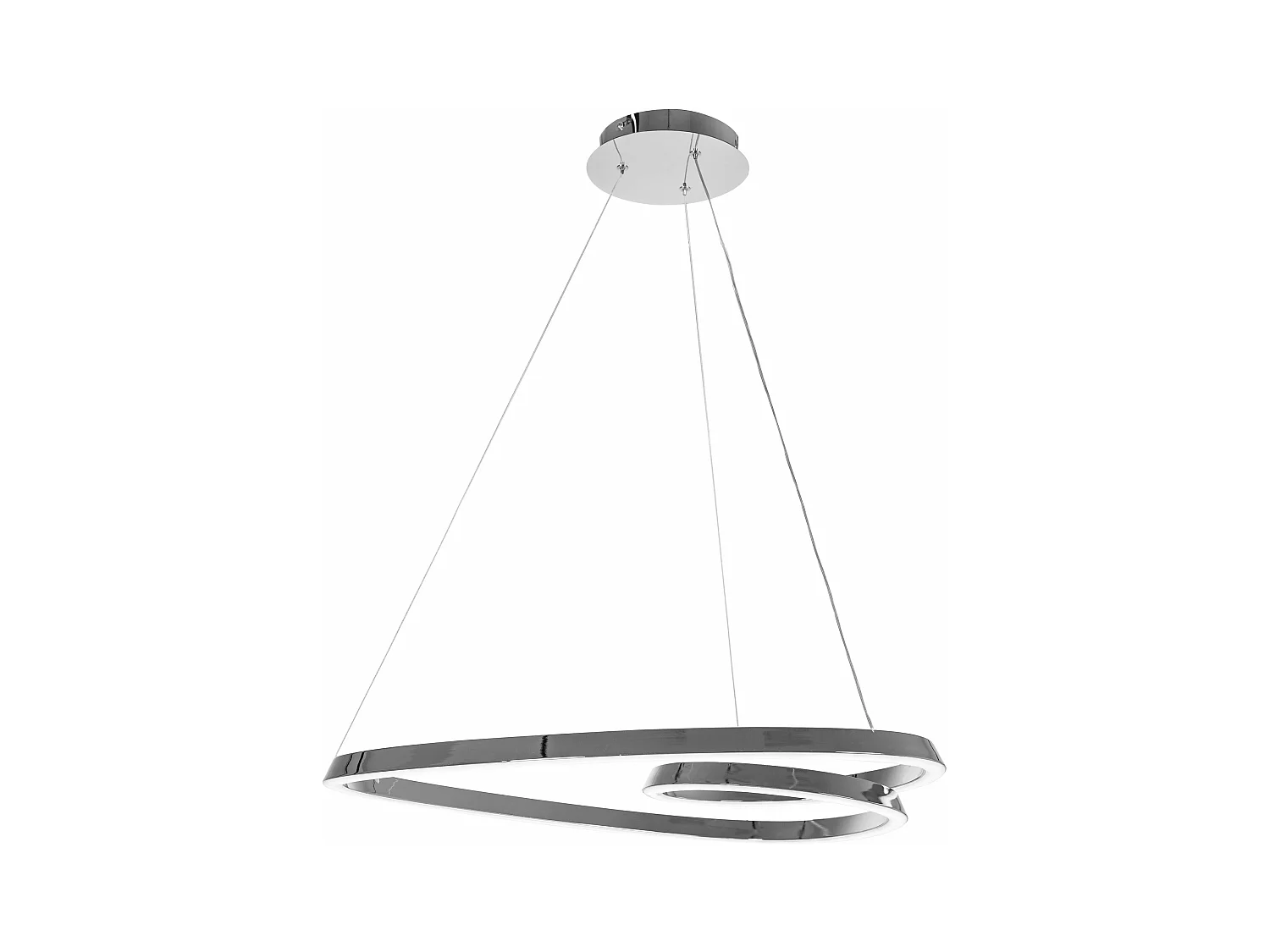 Lampe Suspendue Toolight Led App798-Cp Loop Chrome