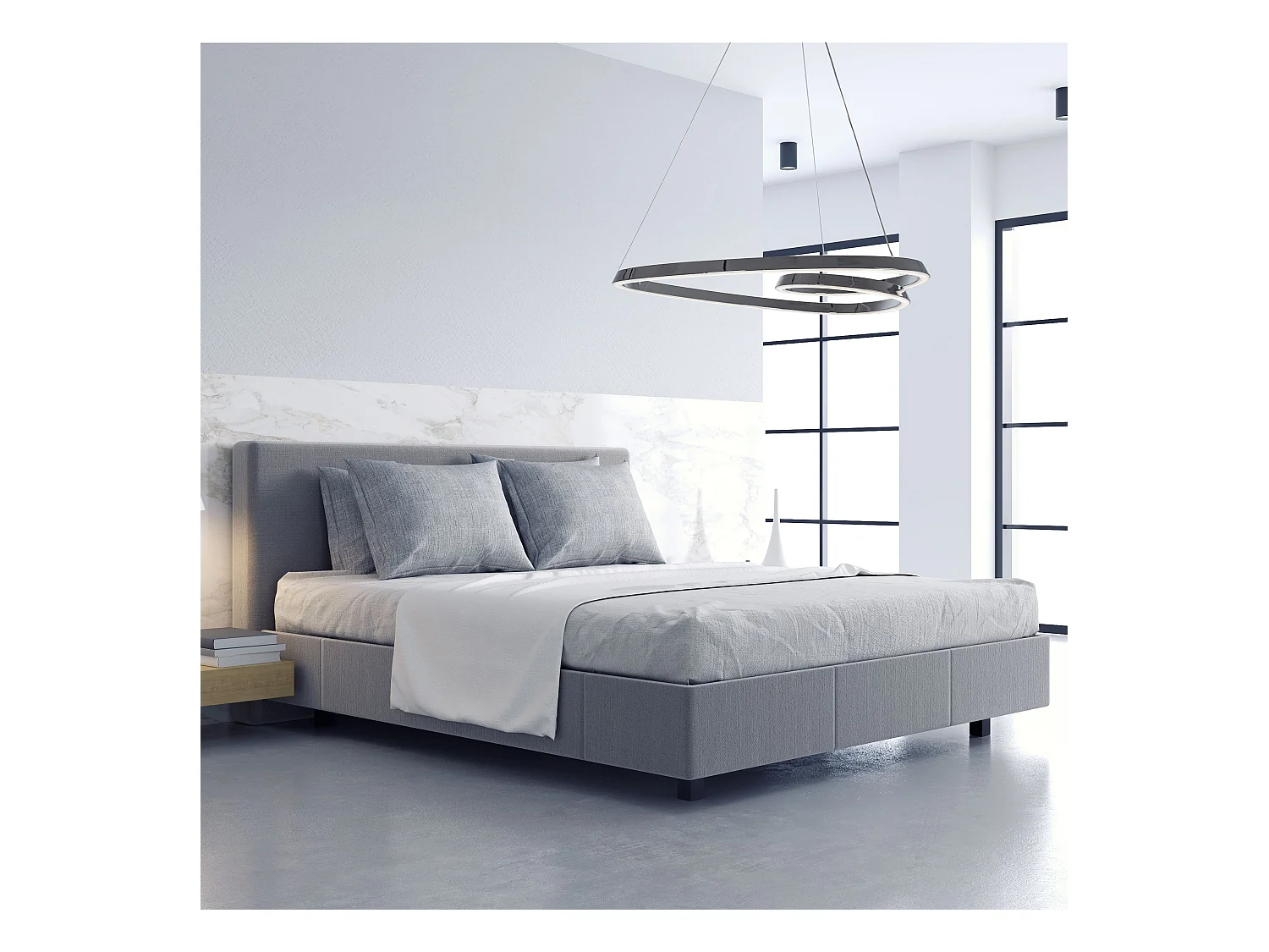 Lampe Suspendue Toolight Led App798-Cp Loop Chrome