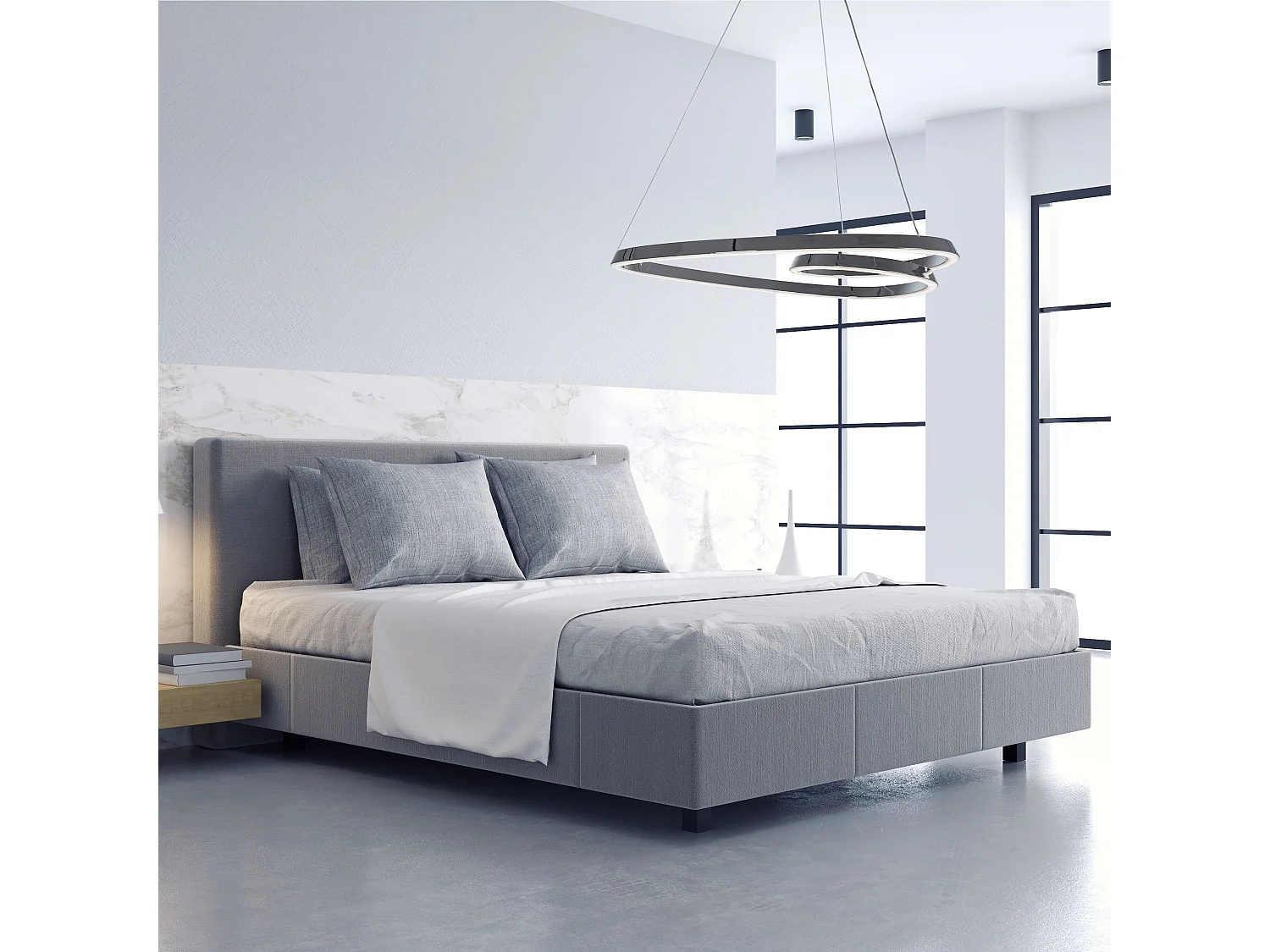 Lampe Suspendue Toolight Led App798-Cp Loop Chrome