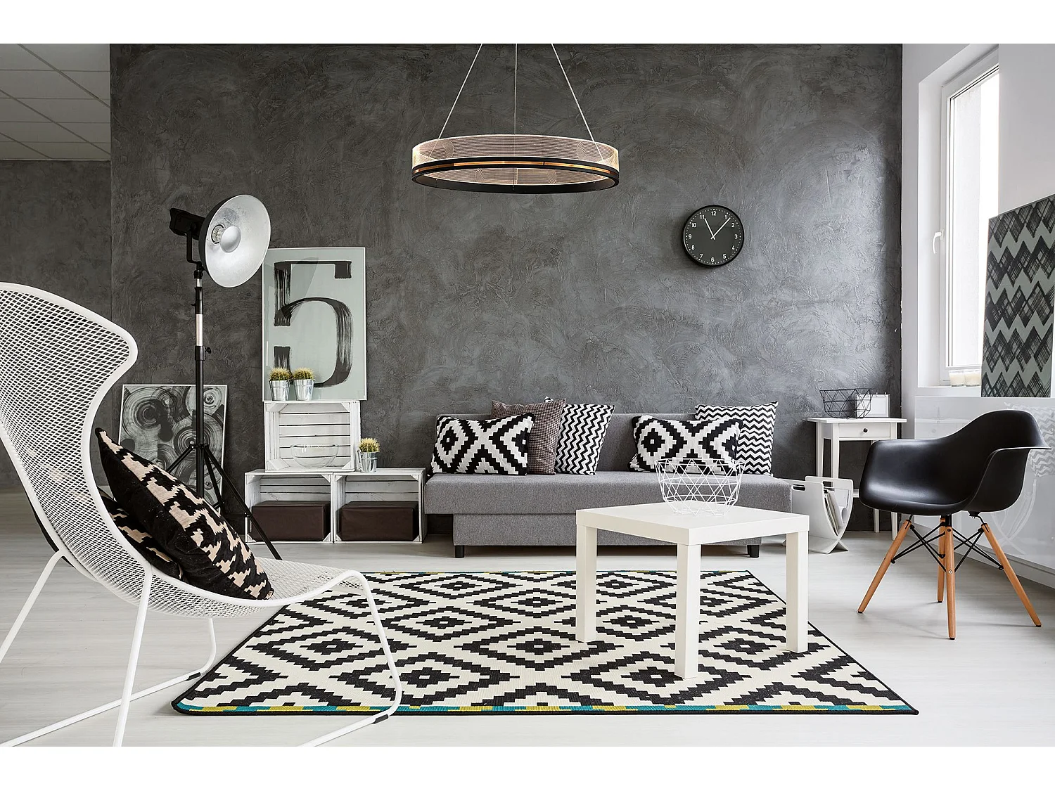 Hängelampe Toolight App1192-Cp 60Cm Black