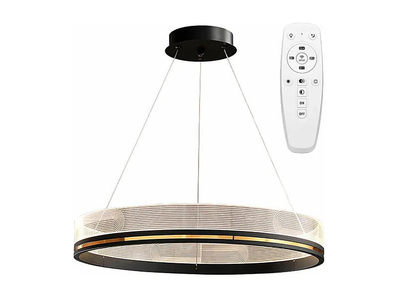 Hängelampe Toolight App1192-Cp 60Cm Black