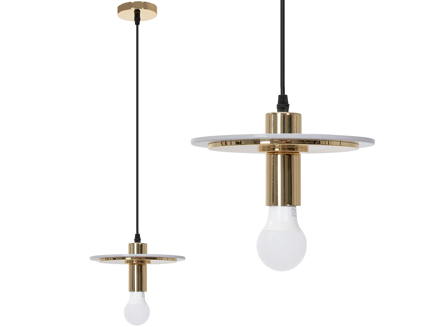 Toolight APP1213-1CP hængelampe guld 22,5X22,5X11CM